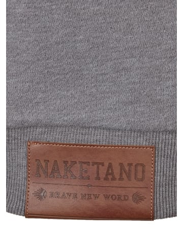 naketano Pullover "Krokettenhorst" in Grau