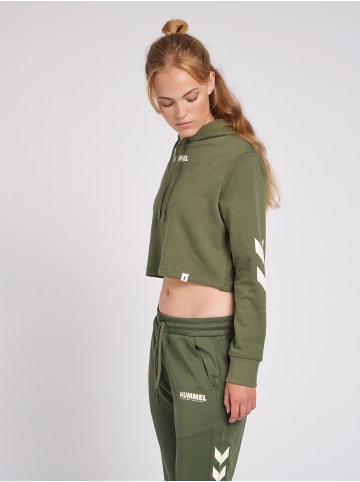 Hummel Kapuzenpullover Hmllegacy Damen in BEETLE