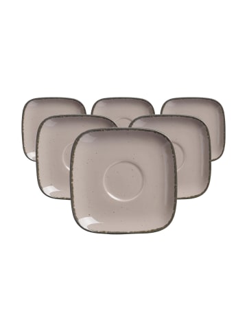 Ritzenhoff & Breker 6er Set Espressountertassen Casa ø 10 cm in Grau