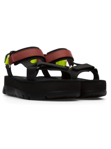 Camper Riemchensandalen " Oruga Up " in Schwarz