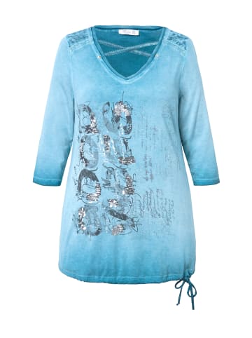 MIAMODA Shirt in dunkelpetrol