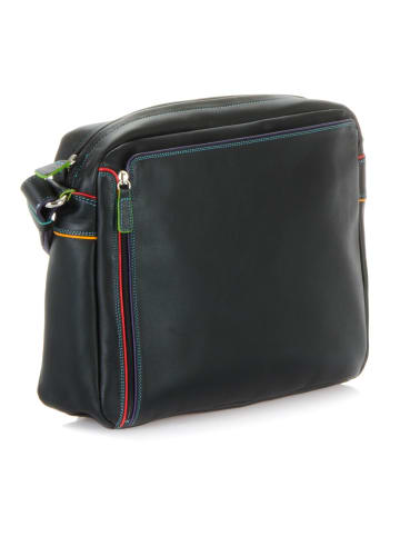 MYWALIT Umhängetasche Leder 27 cm black-pace