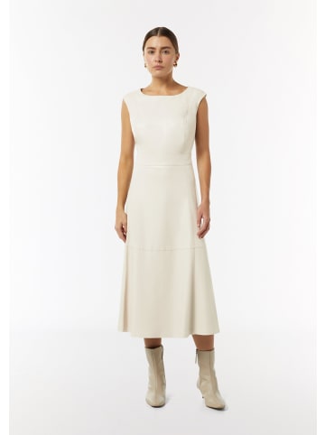 comma Kleid lang in Beige