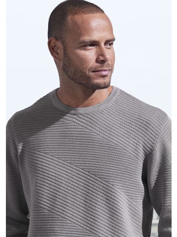 John Devin Strickpullover in grau