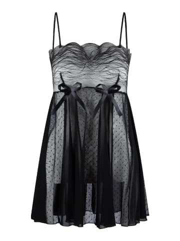 Linga Dore Babydoll in Schwarz