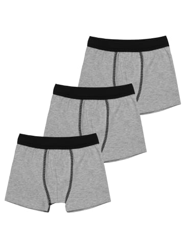 Sweety for Kids 3er-Set: Shorts in graumeliert