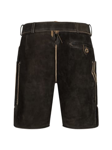 KRÜGER Lederhose Orlando in braun