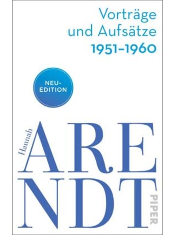 PIPER Buch - Vorträge und Aufsätze 1951-1960