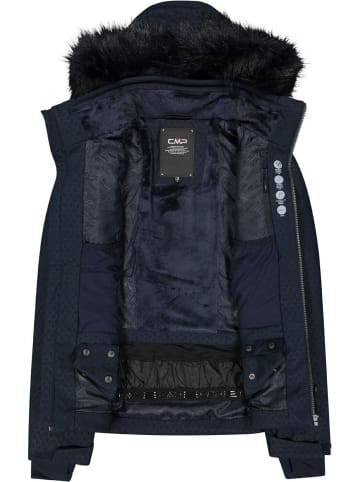 cmp Winterjacke WOMAN JACKET ZIP HOOD in Blau