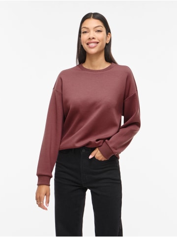 Vila Sweatshirt in Rose Brown
