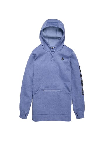 Burton W OAK LONG PULLOVER HOODIE in Blau
