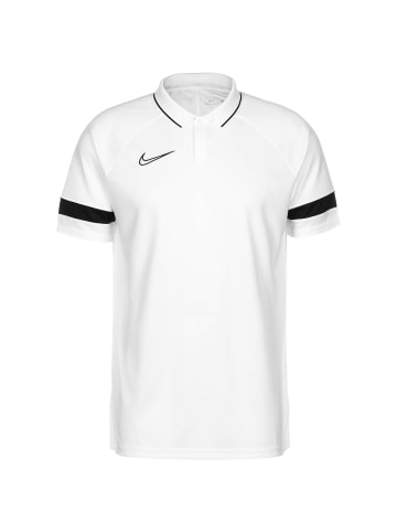 Nike Performance Poloshirt Academy 21 in weiß / schwarz