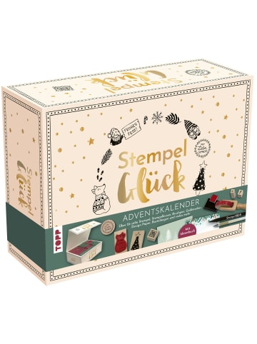 Frech Adventskalender Stempel-Glück. Mehr als 24 Stempel, Anleitungsbuch und...