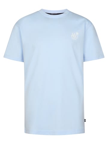 Petrol Industries Logo T-Shirt Mariposa in Blau