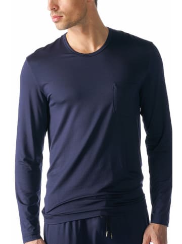 Mey Pyjama kurz für Herren in blau