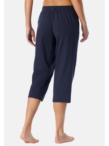 Schiesser Schlafanzug Hose Mix & Relax in Deep blue