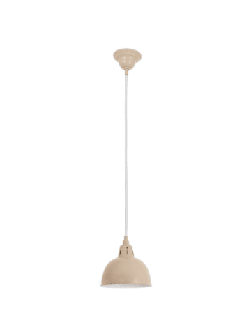 näve Pendelleuchte "DESIRA" in braun - (L)19 cm x (B)19 cm x (H)120 cm