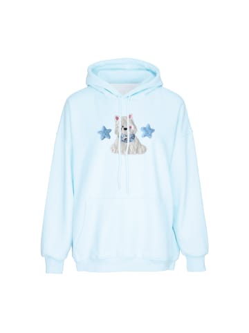 myMo Women Hoodie in Light Blue