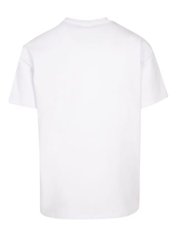 F4NT4STIC Heavy Oversize T-Shirt Kanagawa Welle Japan in weiß