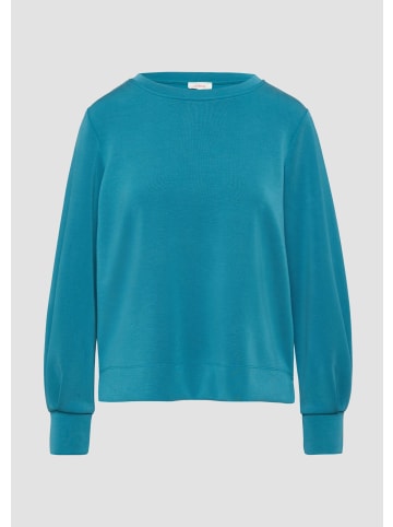 s.Oliver Sweatshirt in 6469_petrol