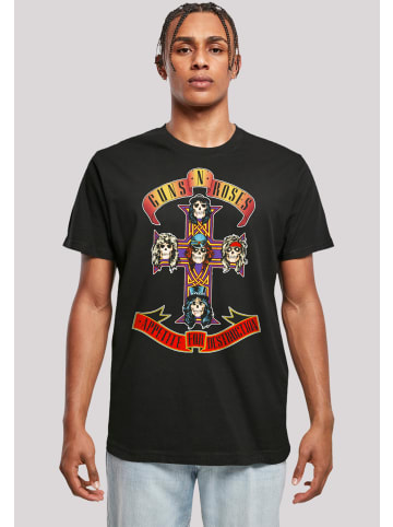 F4NT4STIC T-Shirt Guns 'n' Roses Appetite For Destruction in schwarz