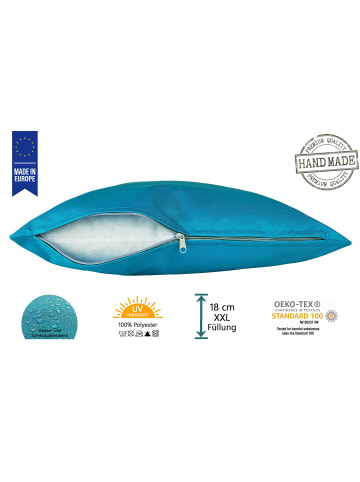 JACK Outdoor Dekokissen 30x50cm inkl. XXL Füllung in Petrol