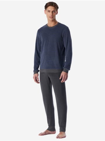Schiesser Schlafanzug Casual Nightwear in faded denim