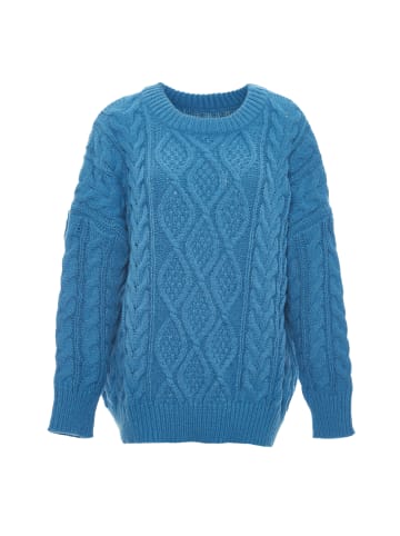 myMo Pullover in TÜRKIS