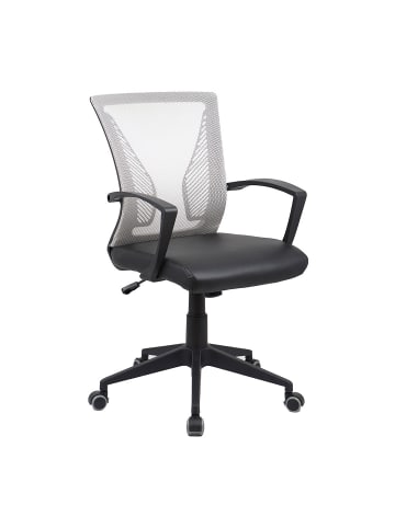 ebuy24 Bürostuhl OffiloPU schwarz Schwarz 48 x 46 cm