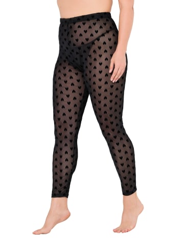 Ulla Popken Strumpfhose in schwarz