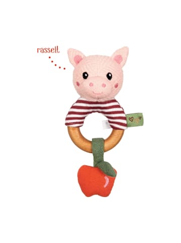 Coppenrath Holz-Ringrassel Schwein , ab 0 Jahre