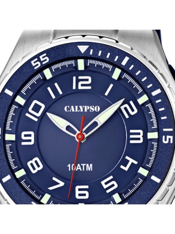 Calypso Analog-Armbanduhr Calypso Analogico blau groß (ca. 42mm)