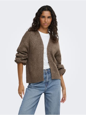 JDY Strickjacke in Shitake