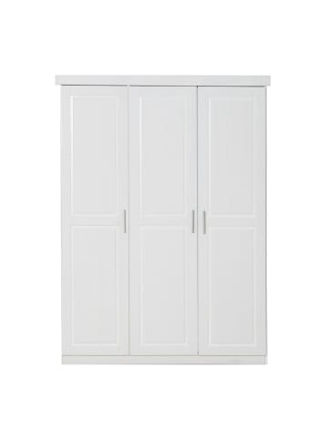 ebuy24 Kleiderschrank Magnus Weiß 140 x 55 cm