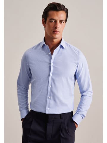 Seidensticker Business Hemd Slim in Mittelblau