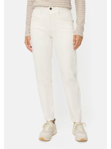 Camel Active Mom Jeans im 5 Pocket Style in Milchweiß