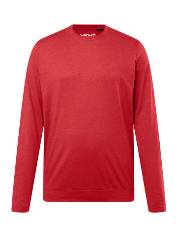 Men Plus Kurzarm T-Shirt in rot