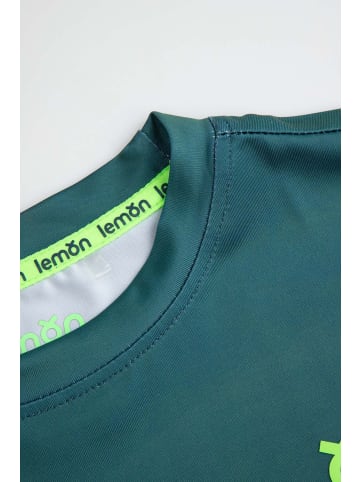 Lemon explore T-Shirt mit kurzen Ärmeln in grün