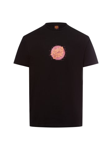 Santa Cruz T-Shirt Scrawl Brick Dot Front in schwarz