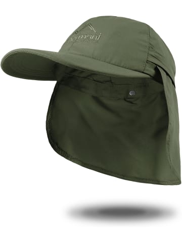 Normani Outdoor Sports Cap mit Nackenschutz Savannah in Oliv