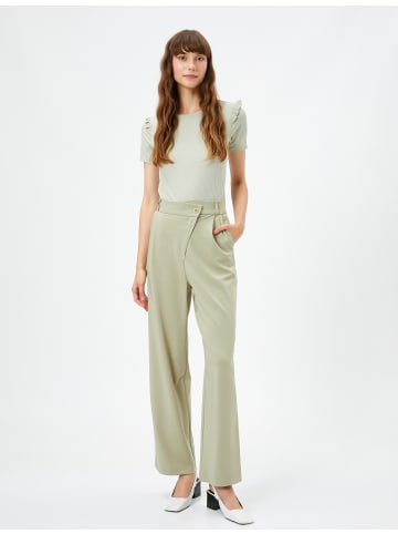 KOTON T-shirt in Bunter Salbei