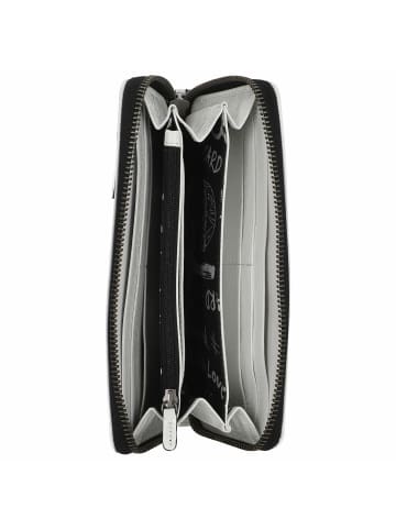 PICARD Himalaya 1 - Geldbörse 8cc 19 cm (black) in white lily