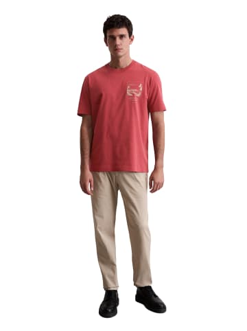 Marc O'Polo T-Shirt regular in Light Carmine