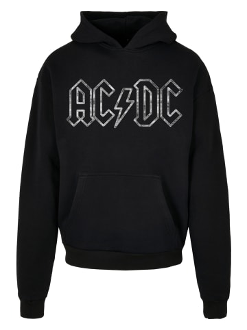 F4NT4STIC Ultra Heavy Hoodie ACDC Jagged Logo in schwarz