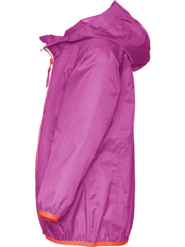 Playshoes Kinder Regenjacke "Regenjacke faltbar" in Lila