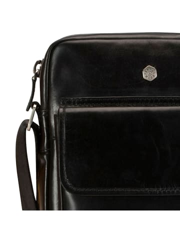 Jekyll & Hide Umhängetasche Leder 22 cm in black
