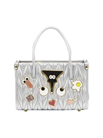 myMo Women Handbag in Silver