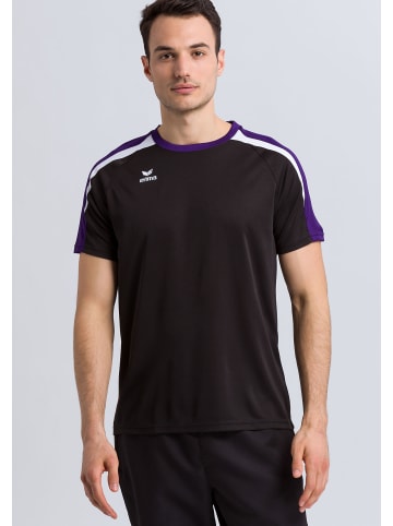 erima Liga 2.0 T-Shirt in schwarz/violet/weiss