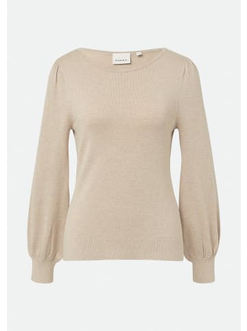 comma Strickpullover in 82W2_sandfarben