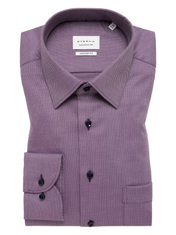 Eterna Hemd COMFORT FIT in aubergine